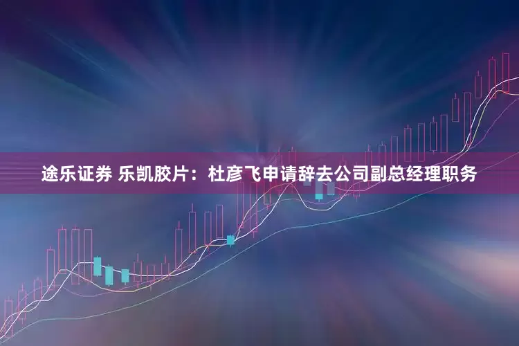 途乐证券 乐凯胶片：杜彦飞申请辞去公司副总经理职务